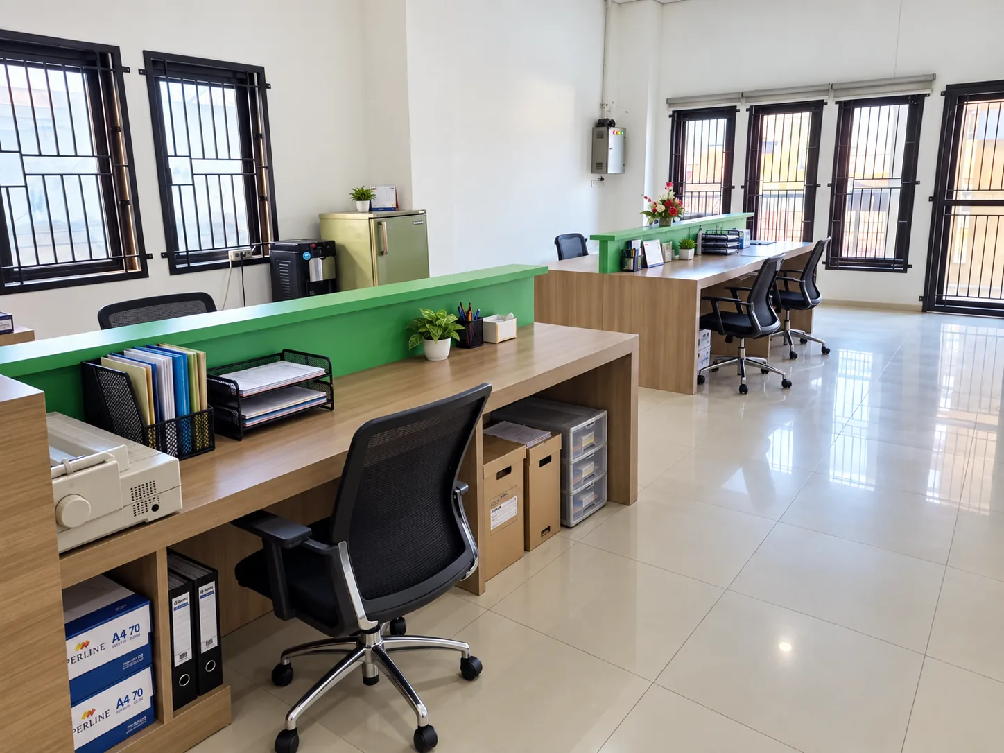 Area administrasi operator dan admin TSP