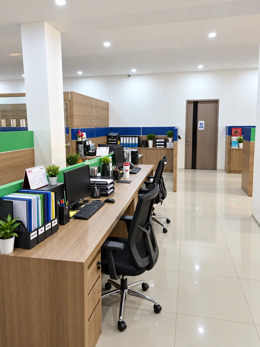 Workstation operator dan admin TSP